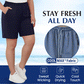❄️ Hot Sale 49% OFF✨️2025 Innovative Unisex Ice Silk Fast Dry Stretch Shorts