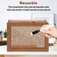 🔥Last Day Sale 70% OFF!!🔥Wooden Lottery Ticket Game Board & Money Box with Counter