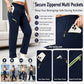 ⏳LAST DAY SALE 50% OFF!!| Just £12.99 only🔥Women’s Straight-Leg Cargo Trousers – Elastic Waist, 6-Pocket Casual Pants for Work, Travel & Everyday Wear 👖✨