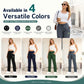 ⏳LAST DAY SALE 50% OFF!!| Just £12.99 only🔥Women’s Straight-Leg Cargo Trousers – Elastic Waist, 6-Pocket Casual Pants for Work, Travel & Everyday Wear 👖✨