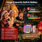 🎁Christmas Special 💥 Only £8.99✨🎵Mini Karaoke Machine for Kids with Wireless Microphones