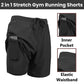 ✨️HOT SALE 50% OFF✨️Men's 2-in-1 Quick-Dry Sports Shorts
