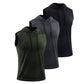 🔥Father's Day Sale🎁Sleeveless Dri-Fit Hooded Workout Shirts