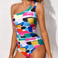 🩱Vacation Sale -50% OFF🏝️ - 🏖️One Shoulder One Piece Swimsuit for Women