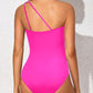 🩱Vacation Sale -50% OFF🏝️ - 🏖️One Shoulder One Piece Swimsuit for Women