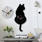 🎁Limited Sale 49% OFF💖Nordic Cat Wagging Tail Wall Clock