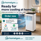 🌬️Portable 3-in-1 Quiet Fan Air Conditioner✅Factory Direct Sales⌛Free UK Delivery💥Limited Quantity