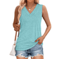 💖LAST DAY SALE: ￡9.99!!🏆Flash Sale🔥Women's Sleeveless V-Neck Slimming Loose Fit Casual Tank Top🎽
