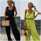 🔥49% Off New Products Hot Sale🔥Women's Sleeveless Wide Leg Jumpsuit