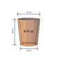 ✨Handmade and Charred Drinking Vessel - Ideal Whiskey Glass for Whiskey Consumption