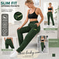 ⏳LAST DAY SALE 50% OFF!!| Just £12.99 only🔥Women’s Straight-Leg Cargo Trousers – Elastic Waist, 6-Pocket Casual Pants for Work, Travel & Everyday Wear 👖✨