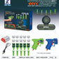 🎁Halloween early promotion 50% OFF🎃Glow-in-the-Dark Shooting Target Practice Kids Shooting Toy Gun Set