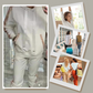 🔥2025 Hot Sale🔥Women's 2 Piece Set Drawstring Hooded Tops & Pants