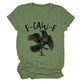 💥Surprise Price: Only £11.99!!🖤🐦‍⬛Humorous Crow Graphic T-Shirt – Say It With a Caw!