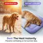 ❄️LAST DAY SALE ONLY￡7.99!!❄️Pawchill™🇬🇧Pet Cooling Mat for Dogs & Cats 🐾  Naturally Cool Ice-Silk Pad • Breathable, Washable & Soft 🌿  For Floors, Sofas & Car Travel • Multiple Sizes • Gradient Colours ☀️🐶🐱