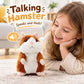 🎄✨Christmas Promotion✨🎁 | Only £7.99! Perfect Christmas Gift 🎀❄️Talking Hamster Plush – repeats whatever you say, auto head-shaking, hilarious fun for kids & adults