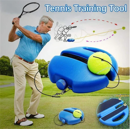 🔥LAST DAY SALE 50% OFF🎾🌞KIT Tennis Trainer – Self-study tool, adjustable height & stable base – improves your swing and accuracy anywhere 💪