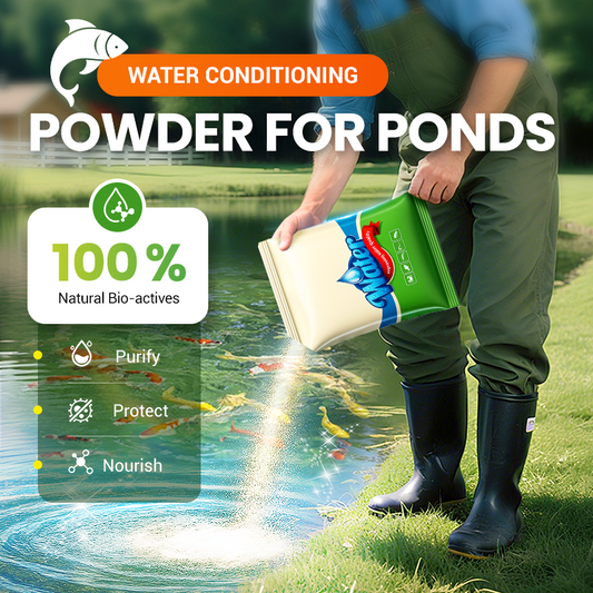 ✨️500g Premium Pond Care Powder | Water Clarifier & Algae Control 🐟🌊🔬