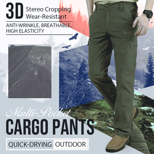 ✨HOT SALE 49% OFF🥰Outdoor Quick-drying Multi-pocket Cargo Pants