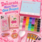 💕LAST DAY-50% OFF✨️AB Color Jelly Flatback Resin Rhinestones Kit with Storage Organizer Box Glue and Tools for DIY Nail Art Clothes and Phone Case Decoration