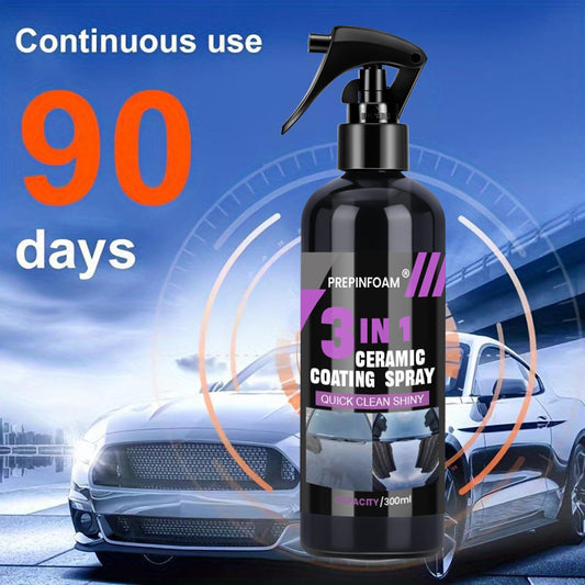🎁BUY 2 GET 1 FREE🚗 High Protection Fast Nano Ceramic Coating Spray ✨