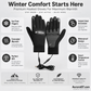 🎄Christmas Sale! 🔥50% OFF!☀️Winter Outdoor Warm Electric Heated Gloves