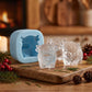 ⏳Last Day Special Price ￡6.99!!🐇🐰 Mini Highland Cow/Rabbit Ice Cube Mold – Cute 3D Ice for Drinks, Parties & Gifts