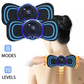 🔥🖤Black Friday Sale:50% OFF🔥Portable Massager with 8 Modes and LCD Screen - Mini Muscle Stimulator for Pain Relief