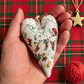 🎅Best Christmas Gift💖DIY Heart Shaped Hand Embroidered Christmas Ornament/Ornament Kit