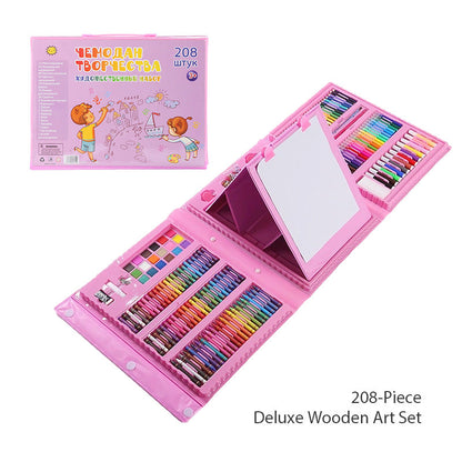 🎁Christmas Gift 🎄🎅🎨 50% OFF HOT PROMOTION! ✨ Deluxe 6-in-1 Art Creativity Set - Includes Drawing Tools & 12 Colors for Kids' Creative Development 🧑‍🎨🌟
