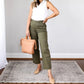 👖🍂 2025 AUTUMN HOT SALE 50% OFF💷Stretch Twill Cropped Wide Leg Pants
