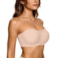 ✨️✨️Womens Strapless Bras Push Up Bandeau Bra Non Slip Wireless Supportive Padded Bras Seamless Comfortable Tube Jelly Bra