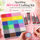 💕LAST DAY-50% OFF✨️AB Color Jelly Flatback Resin Rhinestones Kit with Storage Organizer Box Glue and Tools for DIY Nail Art Clothes and Phone Case Decoration