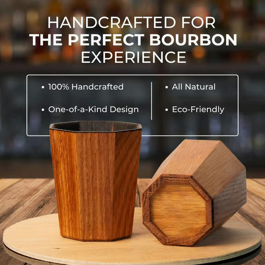 ✨Handmade and Charred Drinking Vessel - Ideal Whiskey Glass for Whiskey Consumption