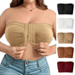 🏆LAST DAY BUY 1 GET 1 FREE✨️Plus Size Strapless Front Buckle Breathable Bra