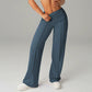 🔥NEW YEAR SALE - ONLY £14.99!!⚡50K+ SOLD!💕Women's Plain Loose Straight Leg Pants