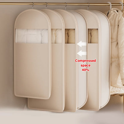 🔥New Hot Selling❤️‍🔥2025 Space Saving Hanging Garment Bag with Self Compression Zipper