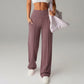 🔥NEW YEAR SALE - ONLY £14.99!!⚡50K+ SOLD!💕Women's Plain Loose Straight Leg Pants