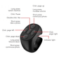 ⏳2025 New-Save 50%✨️Fingertip Wireless Bluetooth Remote Control