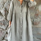 💕LAST DAY SALE 49% OFF💕Women's Loose Cotton Shirt Dress