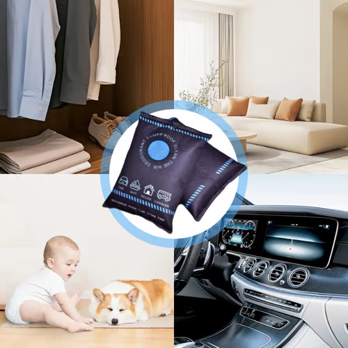 🔥🔥Hot Sale 50% OFF!!⚡50K+ SOLD!❄️Dehumidification Bag Desiccant|Reusable Moisture Absorber with Color-Changing Indicator