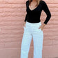 👖🍂 2025 AUTUMN HOT SALE 50% OFF💷Stretch Twill Cropped Wide Leg Pants