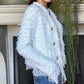 💜Limited stock available  50%OFF 💜 Women’s Fashion Button Tassel Short Coat
