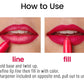 Rotating Sharpenable Matte Lipstick Pencils