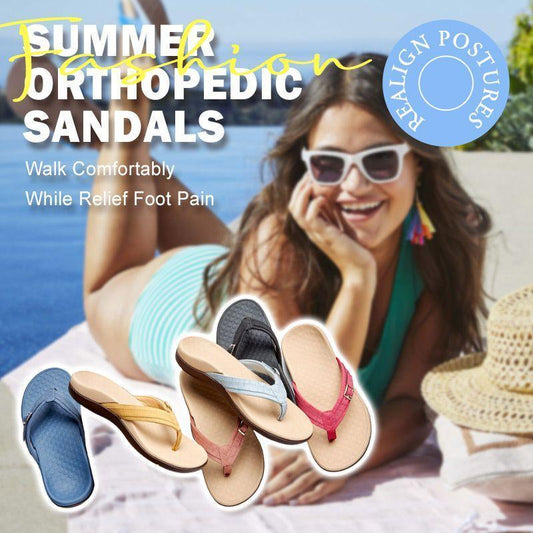 🏖️Hot Sale 49% OFF👡Summer Orthopedic Sandals🎁