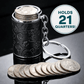 🥳2026 HOT SALE🥳💞50K+ SOLD!🔥Mini Coin Storage Keychain