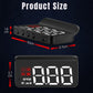 ⏳2025 New-Save 50%🔥Car HUD Speedometer Display Windshield Projector🚗