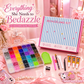 💕LAST DAY-50% OFF✨️AB Color Jelly Flatback Resin Rhinestones Kit with Storage Organizer Box Glue and Tools for DIY Nail Art Clothes and Phone Case Decoration