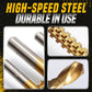🎁BUY 1 GET 1 FREE⏳Titanium Coated High Speed Steel Serration Bits