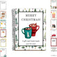 🎁70% OFF!!!-Ready for Christmas!🎅Christmas Gift Card Book, DIY Spiral-Bound Christmas Gift Card Holder Book🎁Personalized Xmas Gifts for Family, Festive & Party Supplies